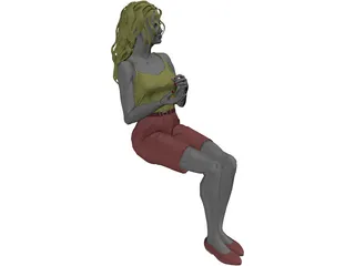 Woman 3D Model preview