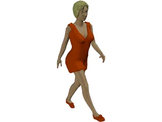 Woman 3D Model preview