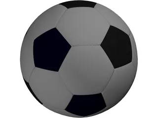 Soccer Ball 3D Model preview