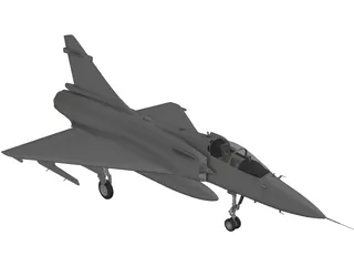 Dassault Mirage 2000 3D Model preview