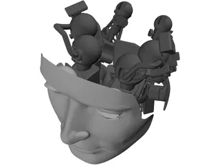 Robot 3D Model preview