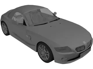 BMW Z4 (2003) 3D Model preview