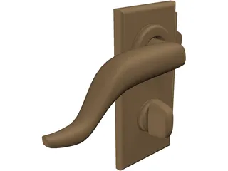 Door Knob 3D Model preview