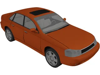Saturn ls (2003) 3D Model preview