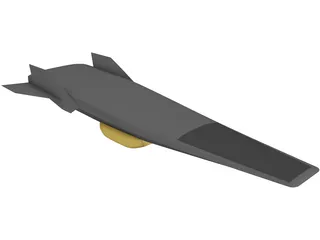NASA X-43 3D Model preview