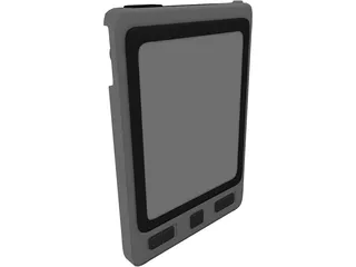 Personal Digital Assistant PDA 3D Model preview
