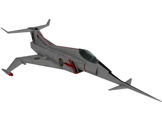 Angel Ship 3D Model preview