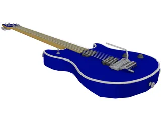 Peavey Wolfgang Eddie Van Halen Guitar 3D Model preview