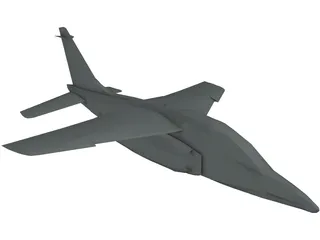 Alpha Jet 3D Model preview