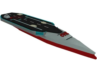 CVX Early Concept 3D Model preview