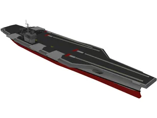 CVN75 3D Model preview
