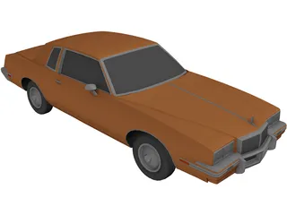 Pontiac Grand Prix (1985) 3D Model preview