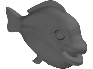 Fat Fish 3D Model preview