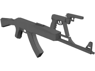 Guns 3D Model preview