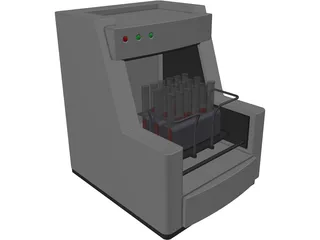 DNA Analyzer 3D Model preview