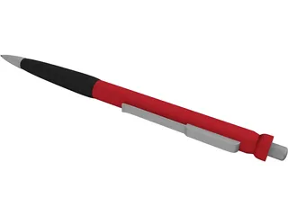 Fancy Pen 3D Model preview
