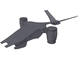 Hunter Killer 3D Model preview
