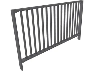 Railings 3D Model preview
