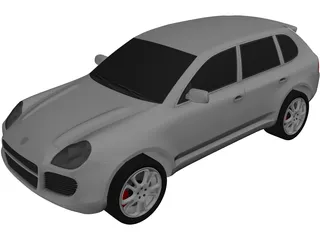 Porsche Cayenne (2004) 3D Model preview