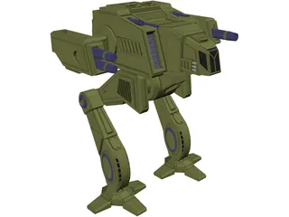 Shadowcat Battletech 3D Model preview