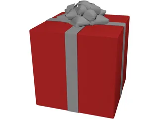 Present Box 3D Model preview