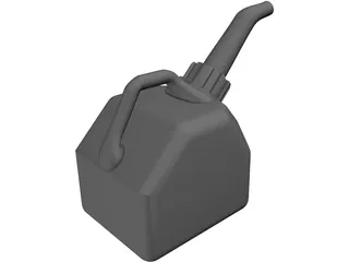 General 10L Gas Can 3D Model preview