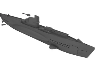 U-998 3D Model preview