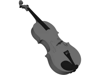 Violin G. Ornati (1921) 3D Model preview