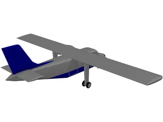 Britten Norman Islander/Defender 3D Model preview