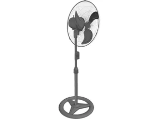 Fan 3D Model preview