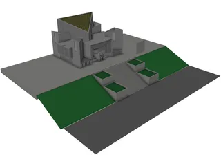 Supreme Court of Pakistan 3D Model preview