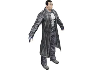 Punisher 3D Model preview