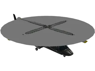 Bell 430 3D Model preview