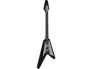 Gibson Classic Flying V 3D Model preview