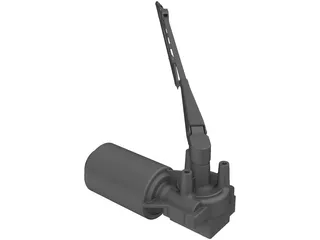 Windshield Wiper 3D Model preview