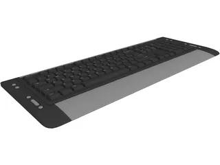 Keyboard 3D Model preview