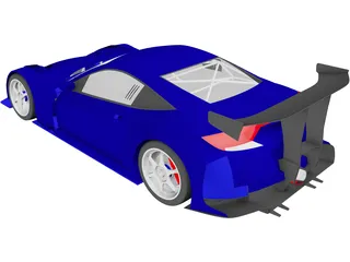 Honda HSV-010 GT 3D Model preview