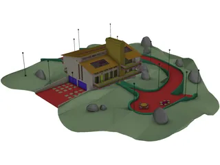 House 3D Model preview
