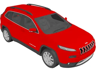 Jeep Cherokee (2015) 3D Model preview