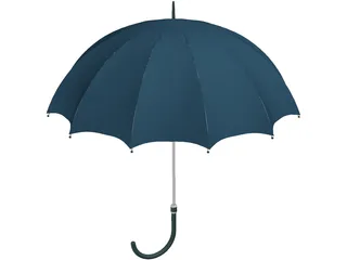 Umbrella 3D Model preview