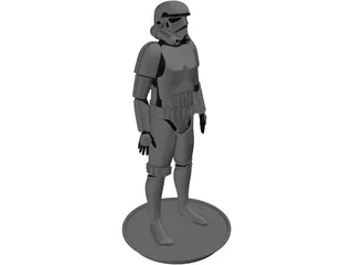 Star Wars Stormtrooper 3D Model preview