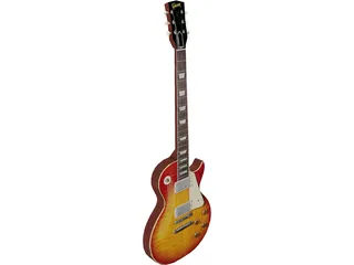 Gibson Les Paul 3D Model preview