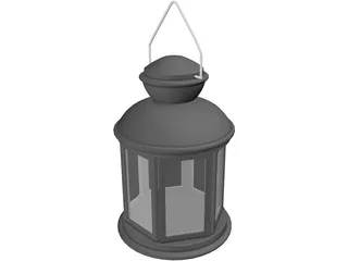 Lantern 3D Model preview