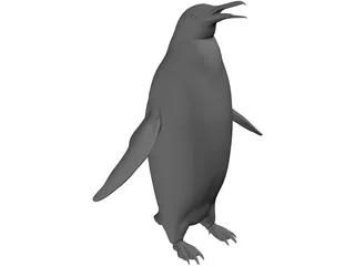 Penguin 3D Model preview