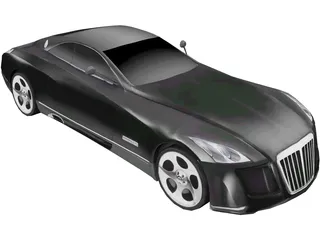 Maybach Exelero Coupe 3D Model preview