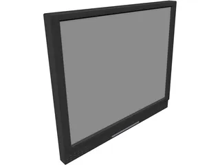 Monitor Hyundai 3D Model preview