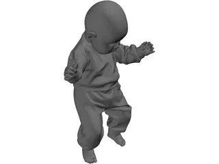 Child 3D Model preview