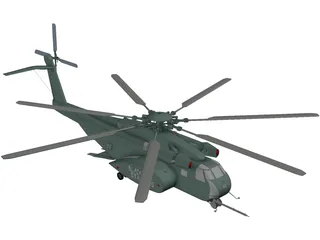 Sikorsky MH-53E Sea Dragon 3D Model preview