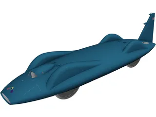 Bluebird CN7 Proteus 3D Model preview
