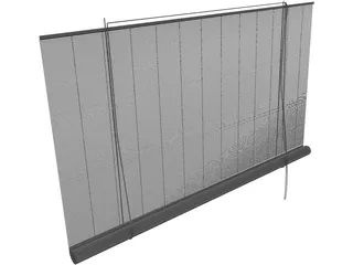 Curtain 3D Model preview